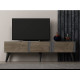 HANAH HOME TV polica Veas Anthracite Walnut (327ODS1135)