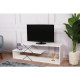 HANAH HOME TV polica Zigzag White