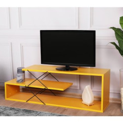 HANAH HOME TV polica Zigzag Yellow