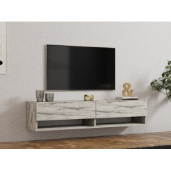 HANAH HOME TV polica Arges Freesia Marble