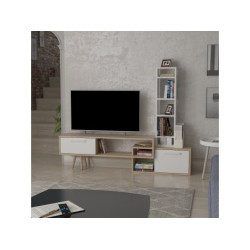 HANAH HOME TV polica Lagomood Manzara White Oak