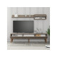 HANAH HOME TV polica Lyon 2 Atlas Walnut