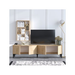 HANAH HOME TV polica Turid Sapphire Oak