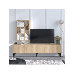 HANAH HOME TV polica Turid Sapphire Oak