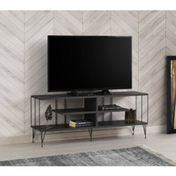 HANAH HOME TV polica Eze Dark Brown