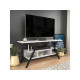 HANAH HOME TV polica Minerva Black White