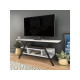 HANAH HOME TV polica Minerva Black White