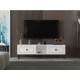 HANAH HOME TV polica Preet White Gold