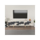 HANAH HOME TV polica 3 D White Marble