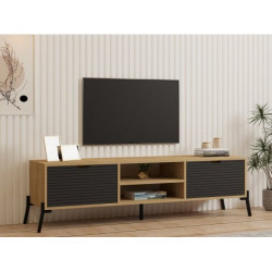 HANAH HOME TV polica Nost Sapphire Oak Antracite