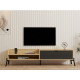 HANAH HOME TV polica Trezza Sapphire Oak Antracite