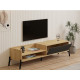 HANAH HOME TV polica Trezza Sapphire Oak Antracite