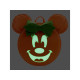 Loungefly Disney Glow Face Minnie Pumpkin Minnie - Mini ranac