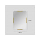 HANAH HOME Ogledalo Pera Mirror Gold