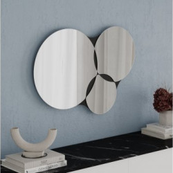 HANAH HOME Ogledalo Gora Mirror Black