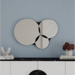 HANAH HOME Ogledalo Gora Mirror Black