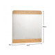 HANAH HOME Ogledalo Mocha Mirror