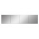 HANAH HOME Ogledalo Rectangular 2 20x80 Silver