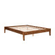 HANAH HOME Krevet Galaksi 190 Walnut