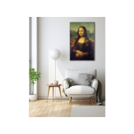 WALLXPERT Dekoraitvna slika od kaljenog stakla Mona Liza (0721) 72 x 46 cm