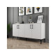 HANAH HOME Komoda Kiev 160 White