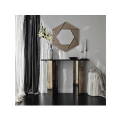 HANAH HOME Polica Dresser 2B Bronze