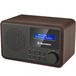 ROADSTAR Radio sa drvenim kućištem RSHRA700D+