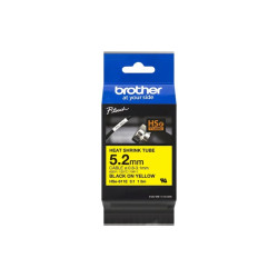 Brother HSE611E 5,2mm crno/žuto