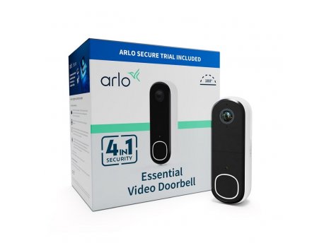 ARLO AVD3001-100EUS Essential (Gen. 2) Video Doorbell FHD Bela Security Wireless