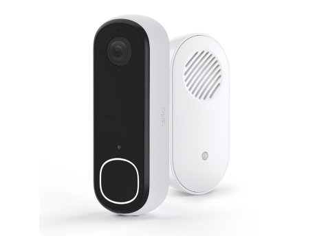 ARLO AVDK4001-100PES Essential (Gen. 2) 2K Bela Video Doorbell + Chime