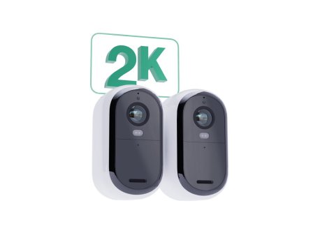 ARLO VMK3250-100EUS Essential (Gen. 2) Bundle 2K Outdoor Set od 2 nadzorne kamere + 2 solarna punjača