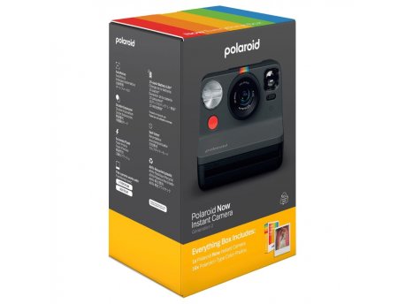 POLAROID NOW Gen 2 Black Everything Box Bundle (6248)