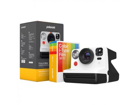 POLAROID NOW Gen 2 Black and White Everything Box Bundle (6247)