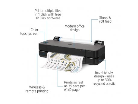 HP DesignJet T230 24-in Printer 5HB07A cena