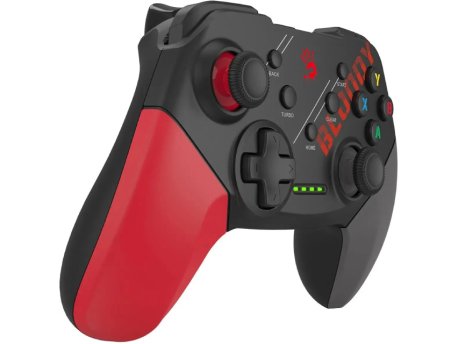 A4 TECH GPW50 Bloody RGB Dual-mode 2.4G Wireless & Wired gamepad, USB, Sports RED