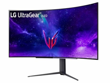 LG 45GR95QE-B UltraGear OLED WQHD 240Hz USB AMD FreeSync Premium Curved