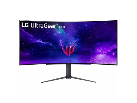 LG 45GR95QE-B UltraGear OLED WQHD 240Hz USB AMD FreeSync Premium Curved