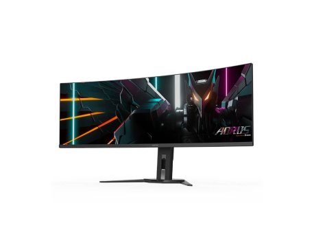 GIGABYTE AORUS CO49DQ EK1 Dual QHD 144Hz USB-C AMD FreeSync Premium Pro Curved