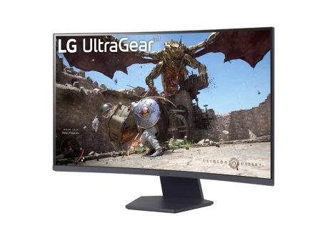 LG UltraGear 32GS60QC-B QHD 180Hz AMD Free Sync Curved