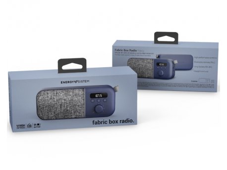 ENERGY SISTEM Fabric Box Radio Navy