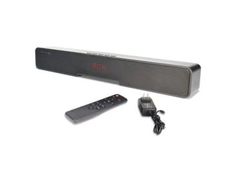 MICROLAB Zvučnik Bluetooth soundbar Onebar02 LED 2x15W/USB/HDMI/AUX/Optical/Coaxial Crni