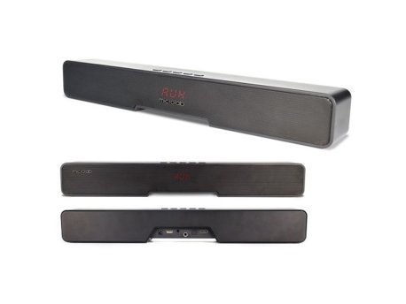 MICROLAB Zvučnik Bluetooth soundbar Onebar02 LED 2x15W/USB/HDMI/AUX/Optical/Coaxial Crni