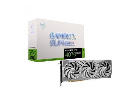 MSI NVidia GeForce RTX 4070 12GB RTX 4070 SUPER 12G GAMING X SLIM WHITE grafička karta