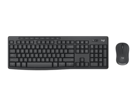 LOGITECH MK370 Combo Wireless US tastatura + miš, crna