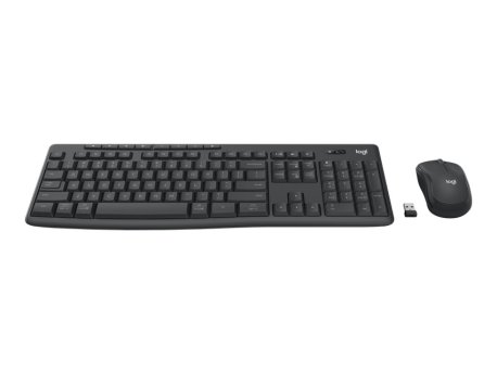 LOGITECH MK370 Combo Wireless US tastatura + miš, crna