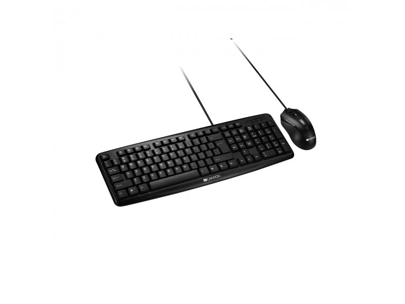 CANYON Classic Wired Combo Set - YU Keyboard And Mouse (CNE-CSET1-AD) cena