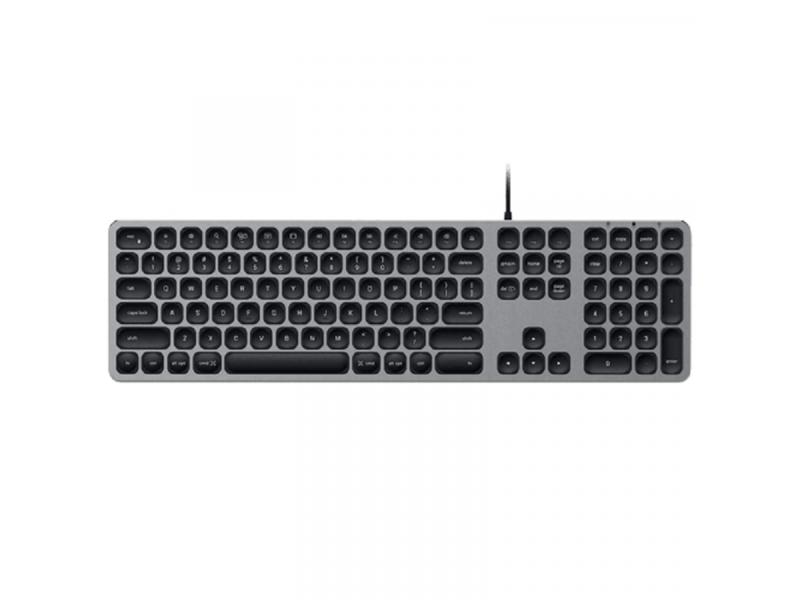 SATECHI Žična tastatura Aluminium Wired US (Siva) (ST-AMWKM) cena