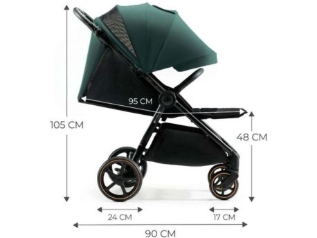 KINDERKRAFT Kolica Mitzy Jade Green