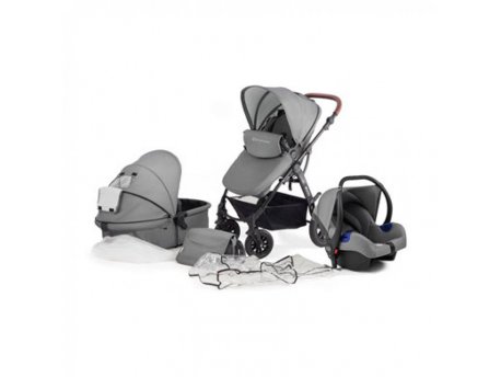 KINDERKRAFT MOOV KOLICA ZA BEBE SET 3U1 GREY KKWMOOVGRY00NC cena