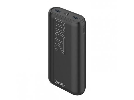 CELLY Powerbank EVO od 20000mAh/ Crna ( PBPD20000EVOBK)